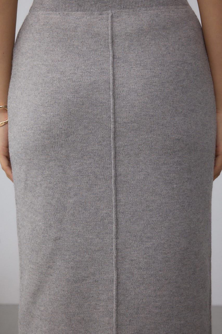 スウェッターニットスカート T.GRY FREE