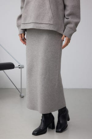 スウェッターニットスカート