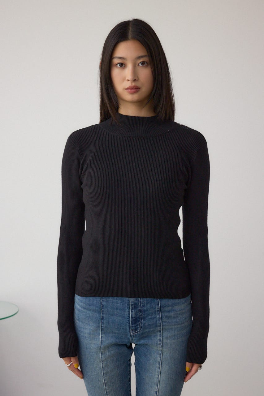 【セットアイテム】ライン柄ニットキャミワンピセット IVOY M