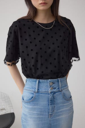 スリーブタックロンT｜WOMEN｜250HSG80-529C｜AZUL BY MOUSSY