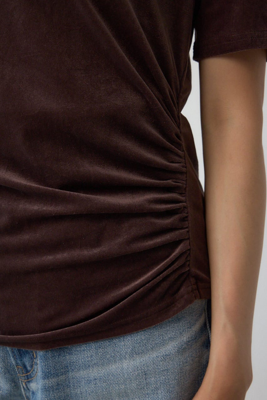 AZUL BY MOUSSY | 【堀田茜さん着用アイテム】ベロアカット