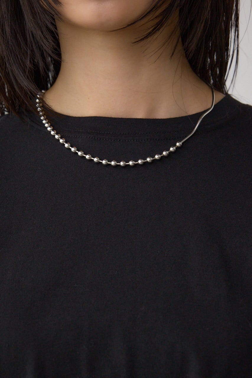 ギャザースリーブカットトップス BLK FREE