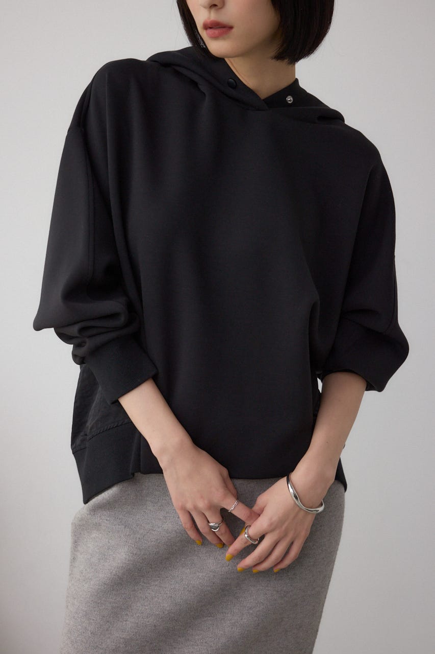 フハクドッキングパーカー BLK FREE