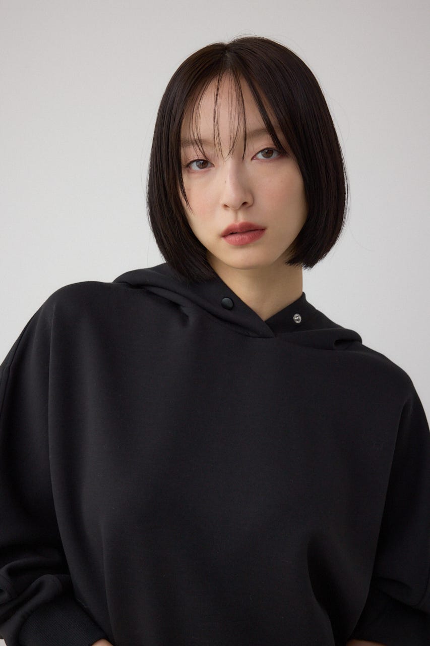 フハクドッキングパーカー BLK FREE