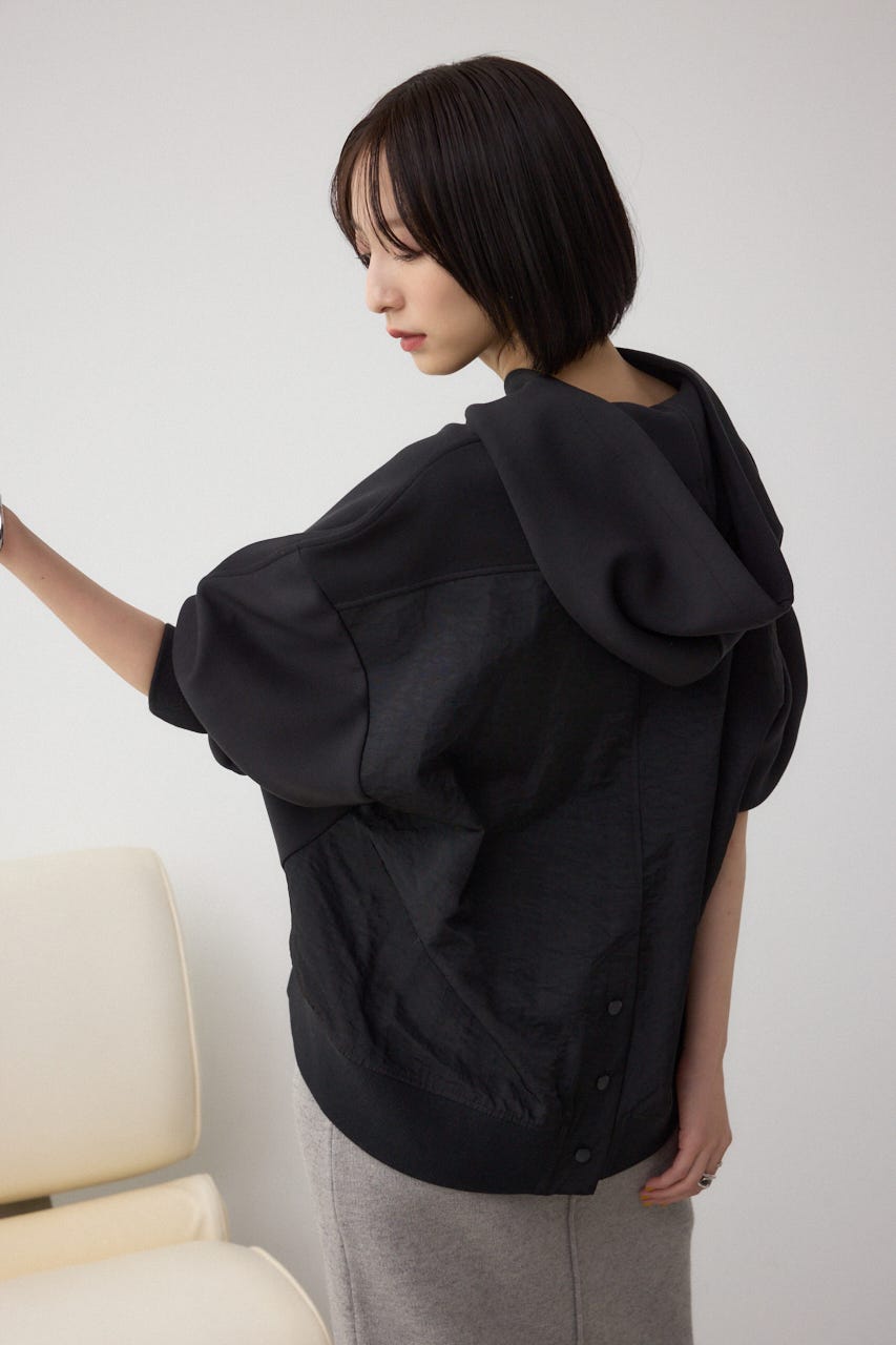 フハクドッキングパーカー BLK FREE