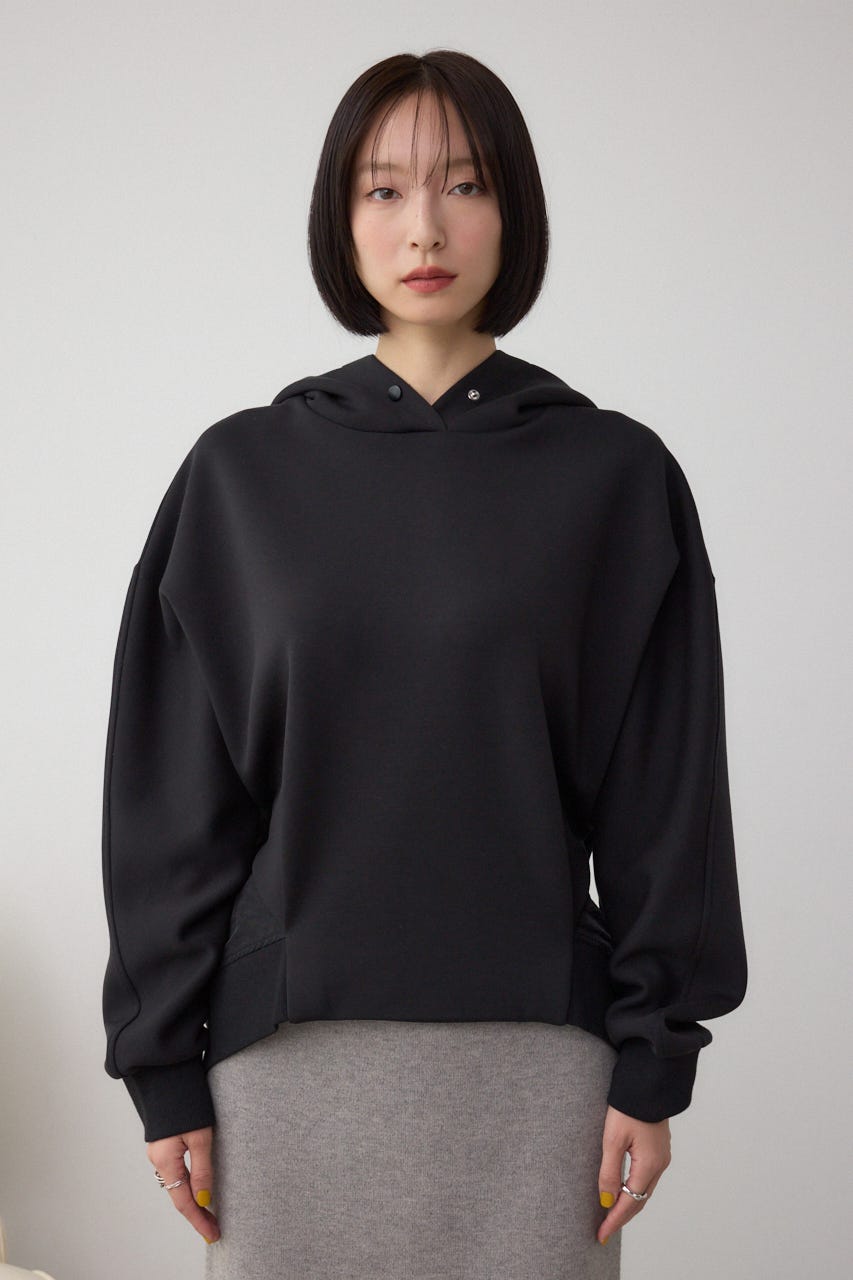 フハクドッキングパーカー BLK FREE