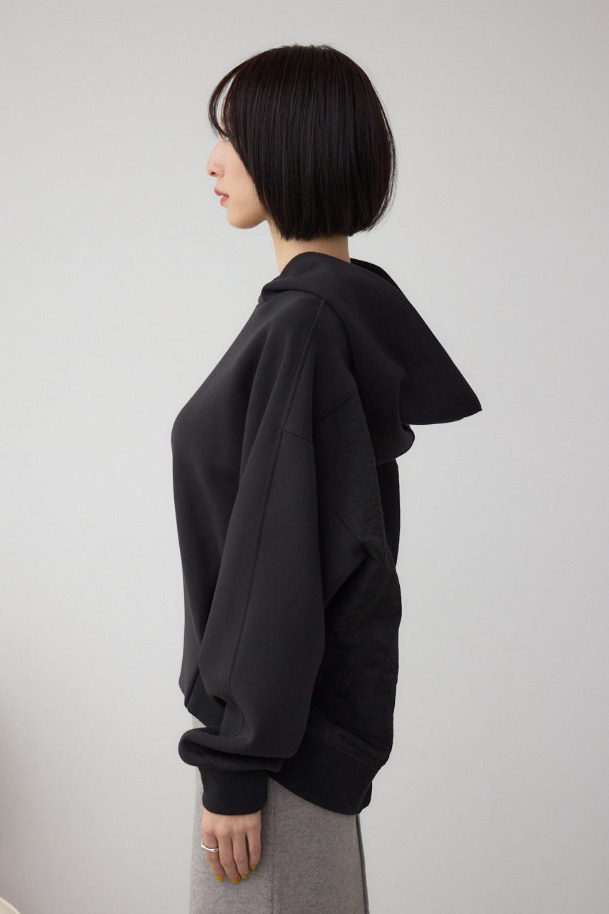 フハクドッキングパーカー BLK FREE