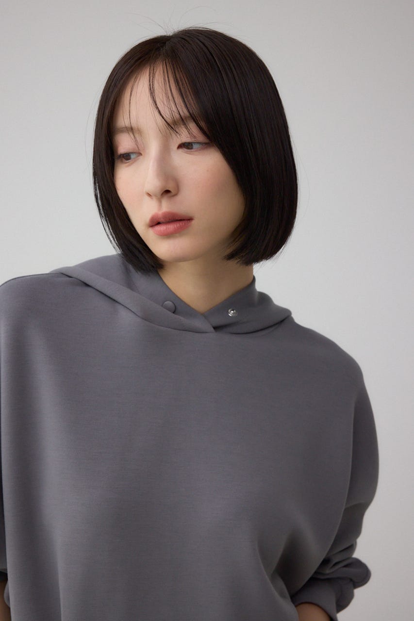 フハクドッキングパーカー C.GRY FREE