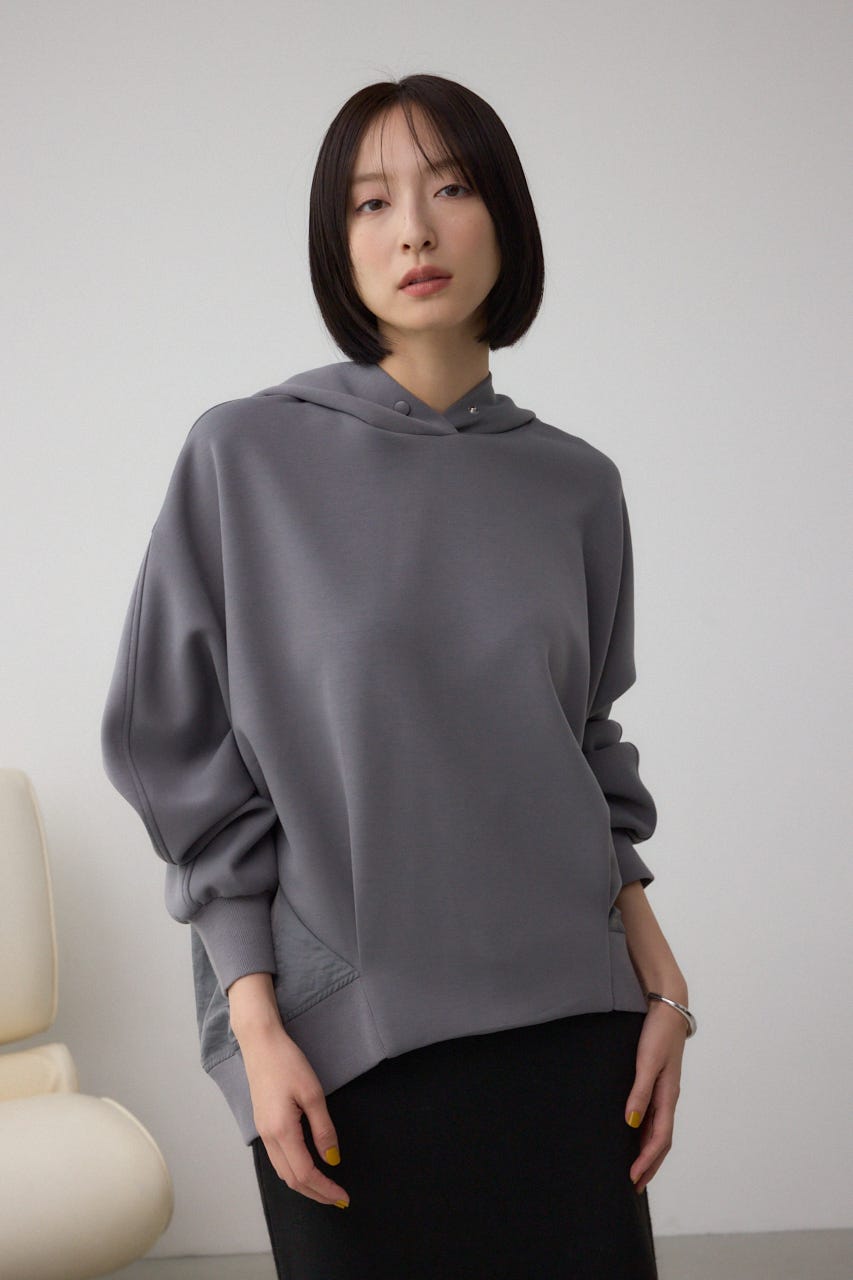 フハクドッキングパーカー C.GRY FREE