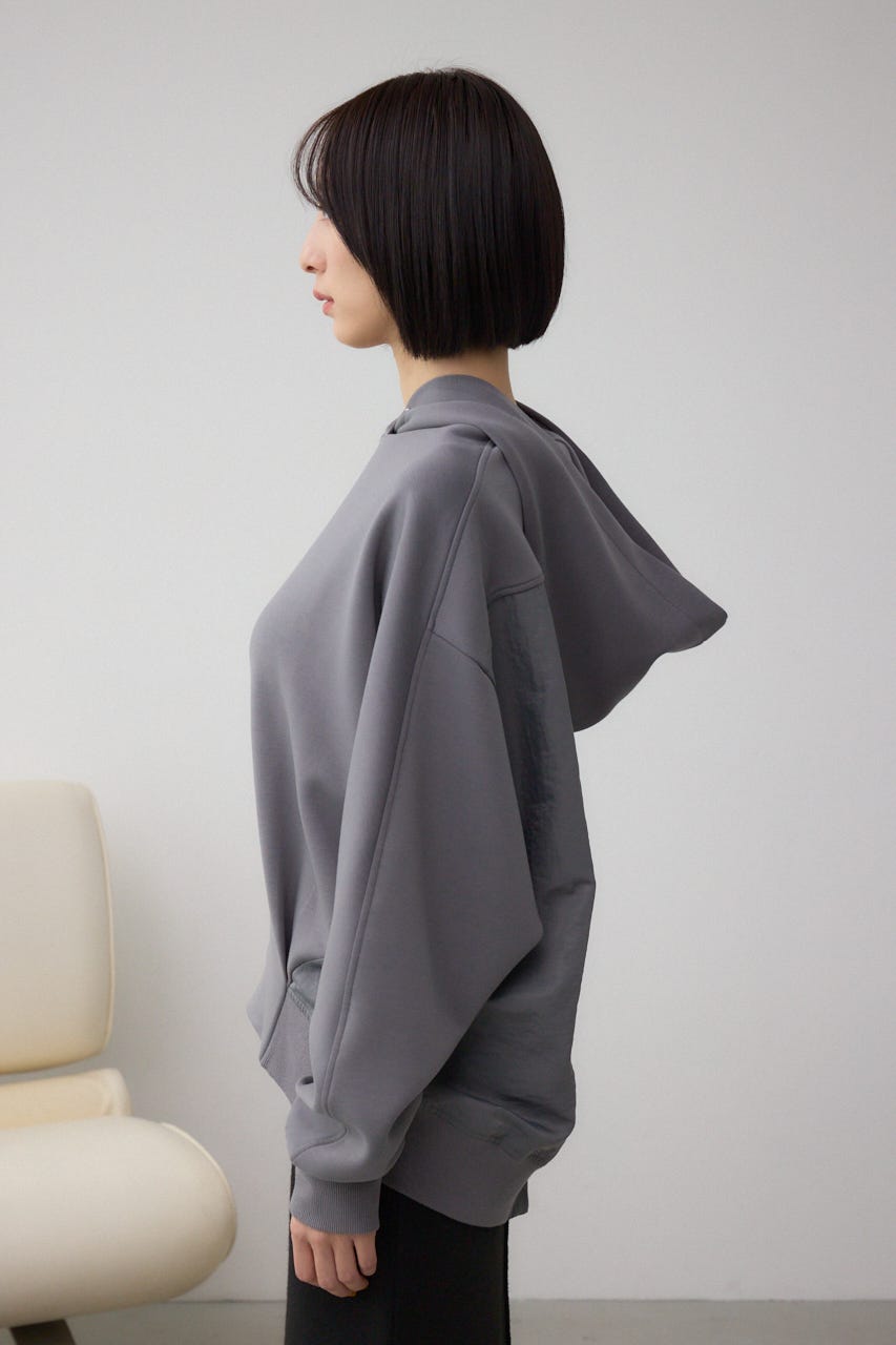 フハクドッキングパーカー C.GRY FREE