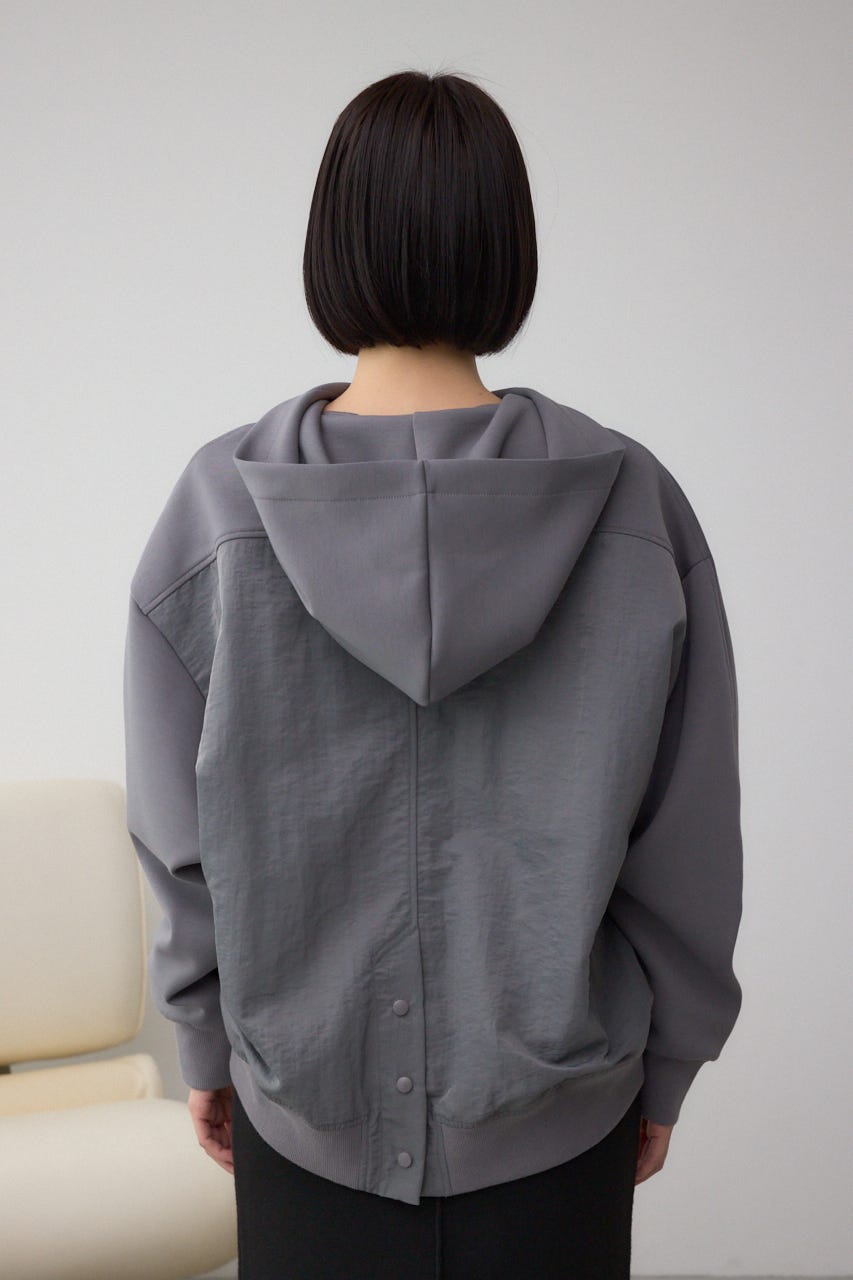 フハクドッキングパーカー C.GRY FREE