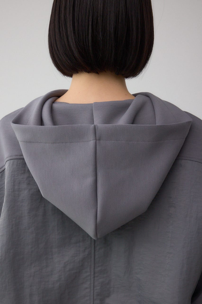 フハクドッキングパーカー C.GRY FREE