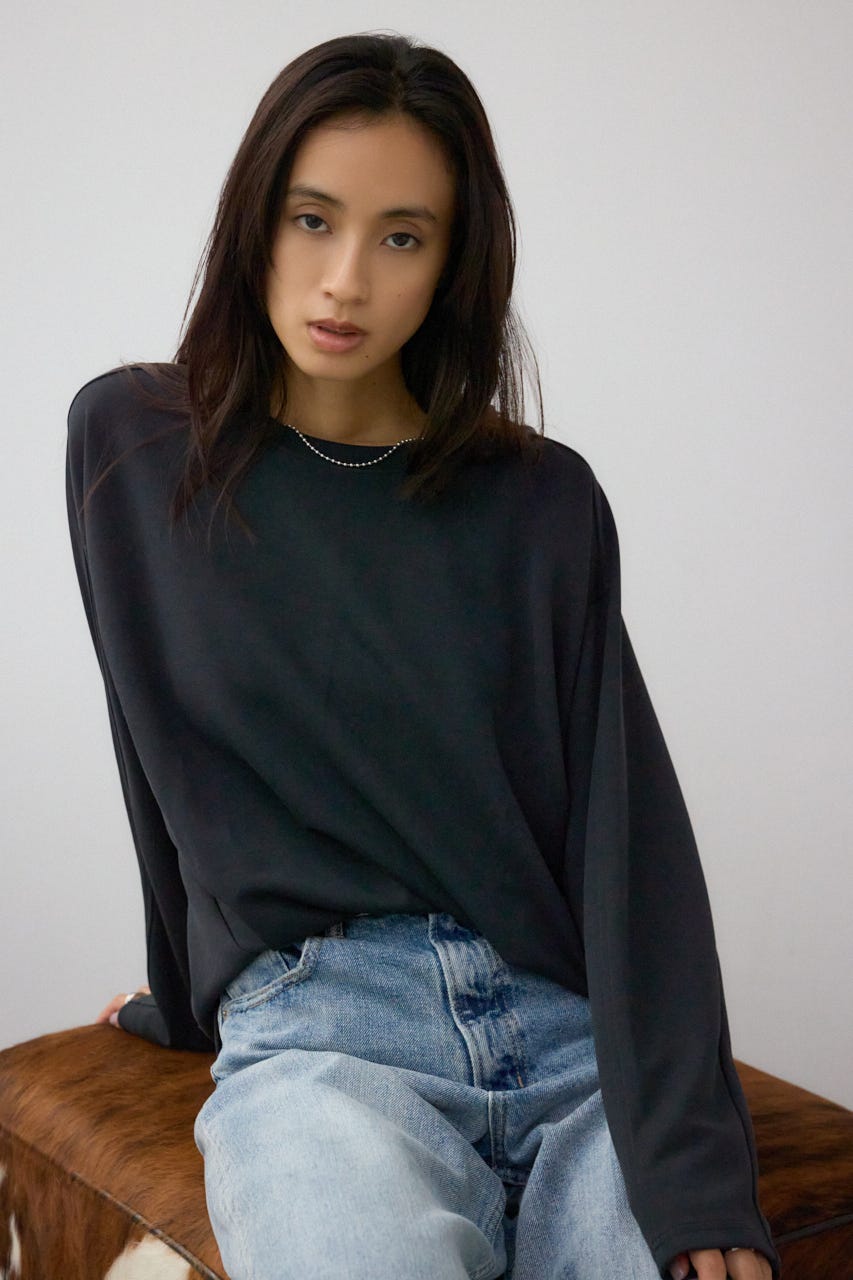 AZUL BY MOUSSY | コクーンカットロングスリーブトップス (T