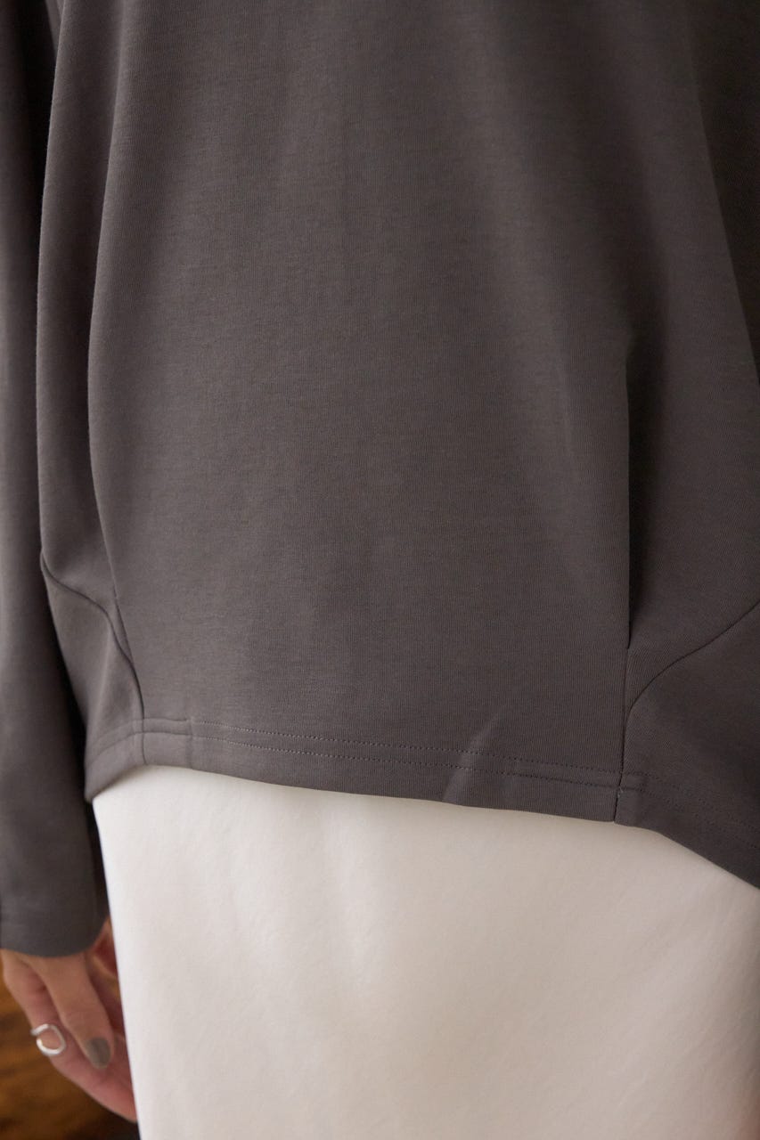 ルグランブルー、コクーン型カットソー AZUL BY MOUSSY | コクーンカットロングスリーブトップス (T