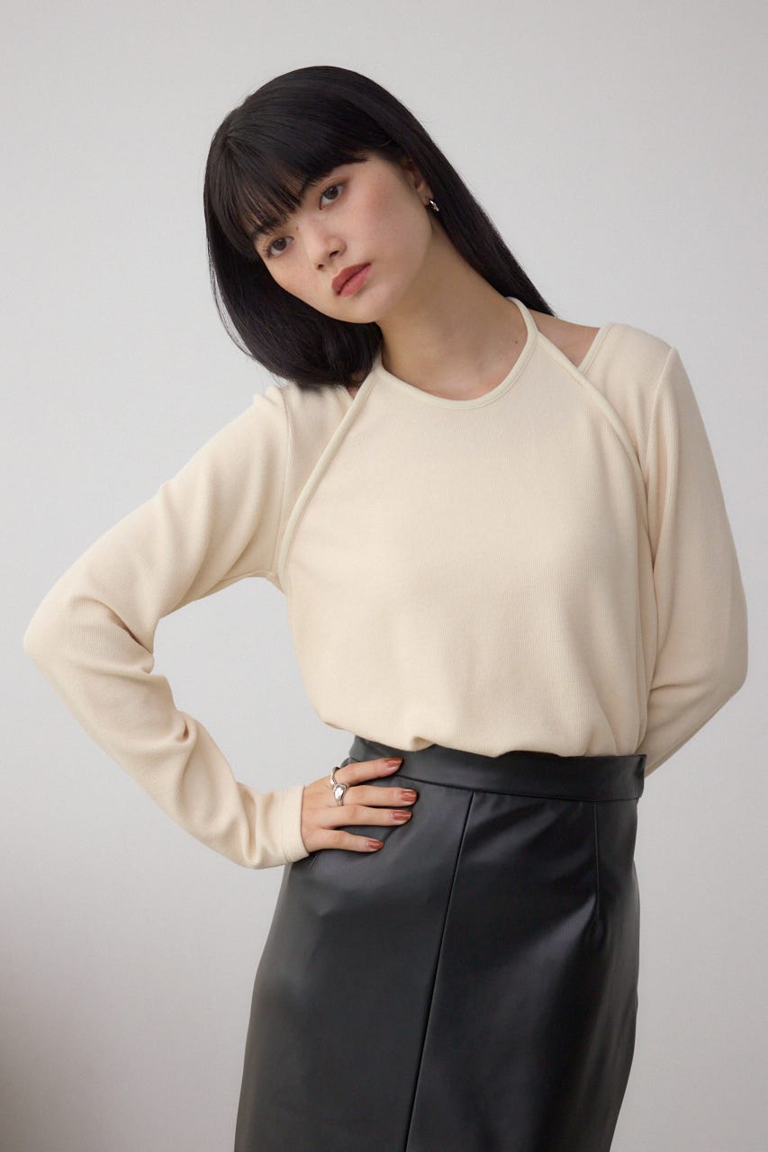 ホルターレイヤードトップス IVOY FREE