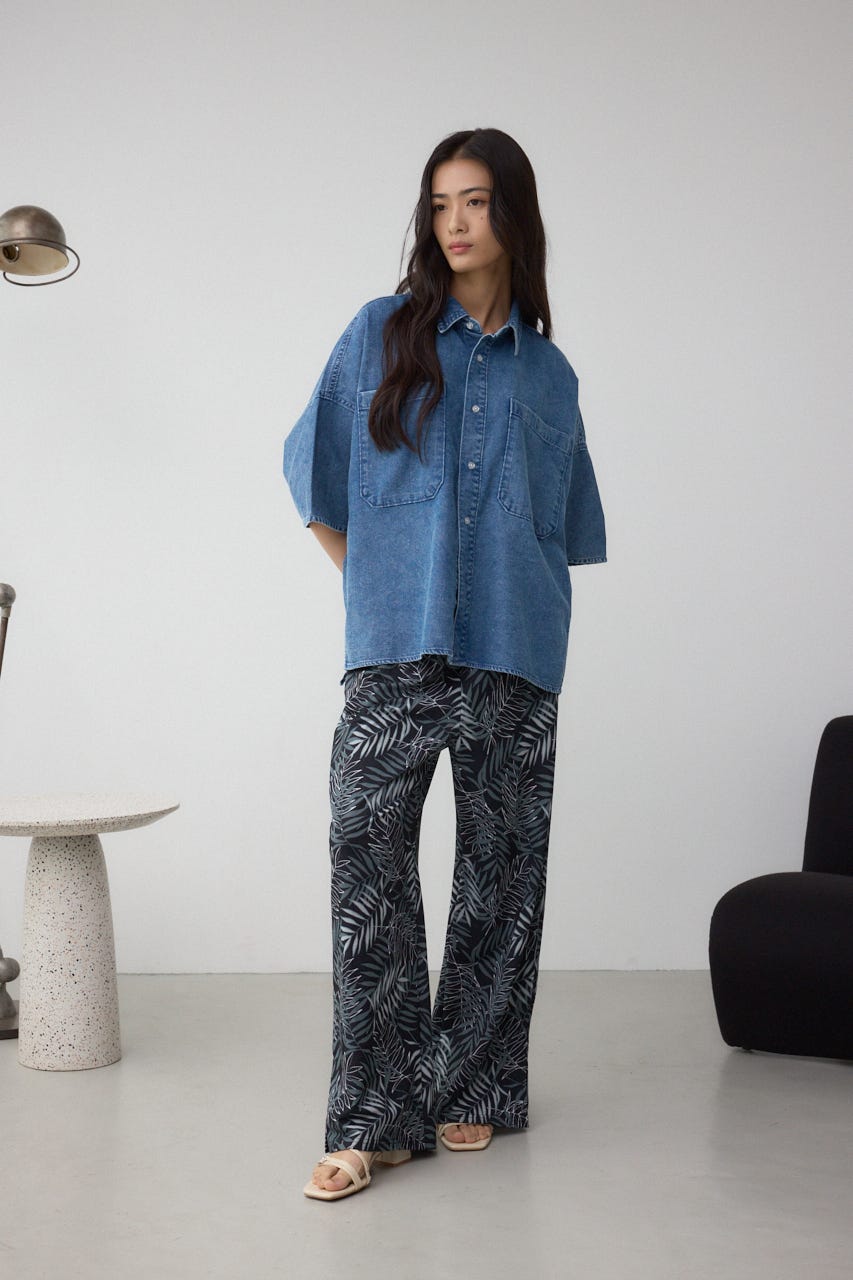 AZUL BY MOUSSY | C/T冷感イージーワイドパンツ (パンツ ) |SHEL