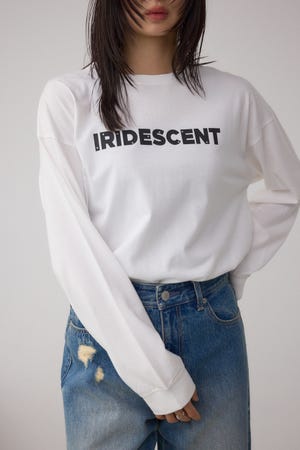 スタッズロゴロングスリーブTシャツ