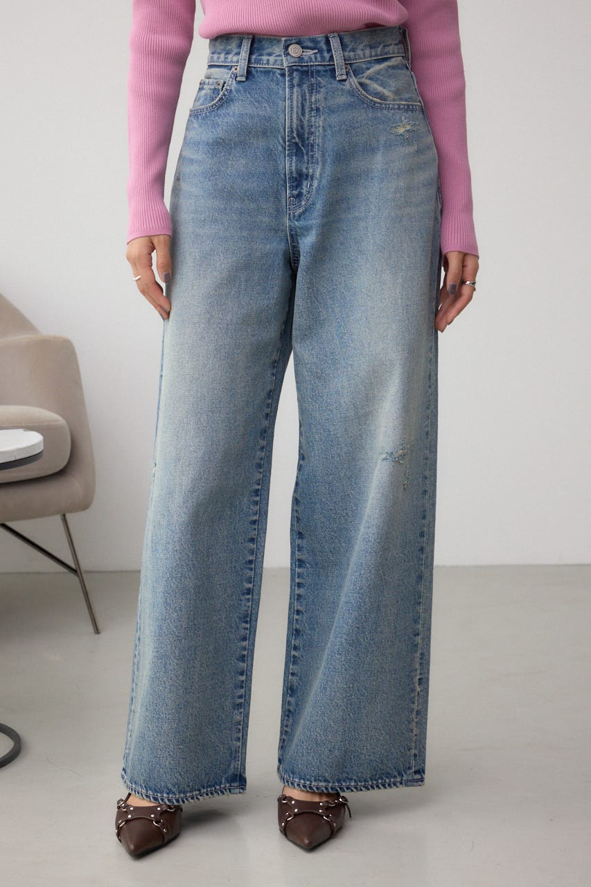 AZUL BY MOUSSY | AZUL DENIM オーバーダイワイドストレート