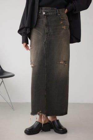 【MOUSSY】 デザインデニムスカート 公式】AZUL BY MOUSSYのデニム(スカート)検索ページ|シェルター