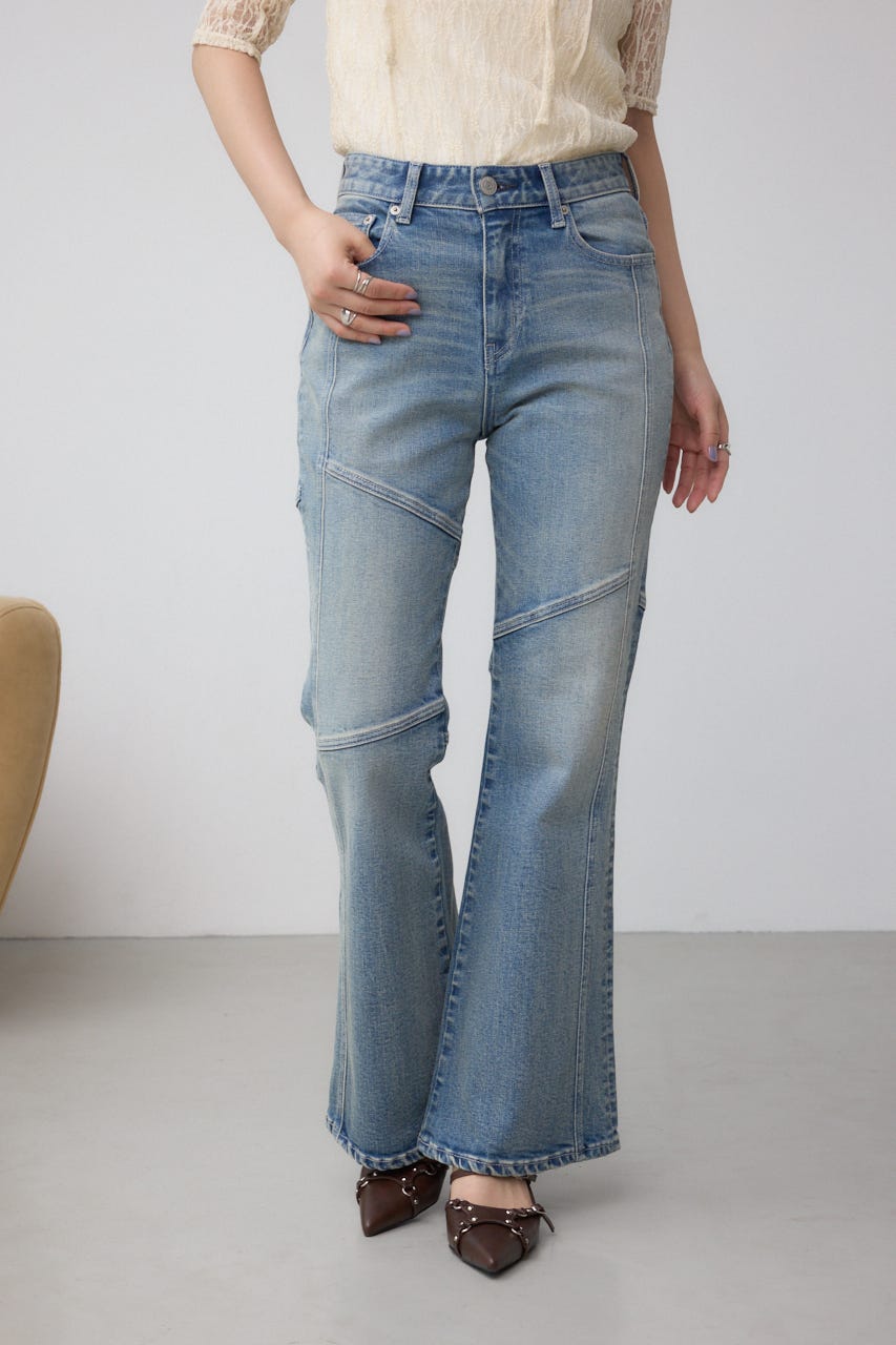 AZUL BY MOUSSY | AZUL DENIM スウィッチングフレアデニム