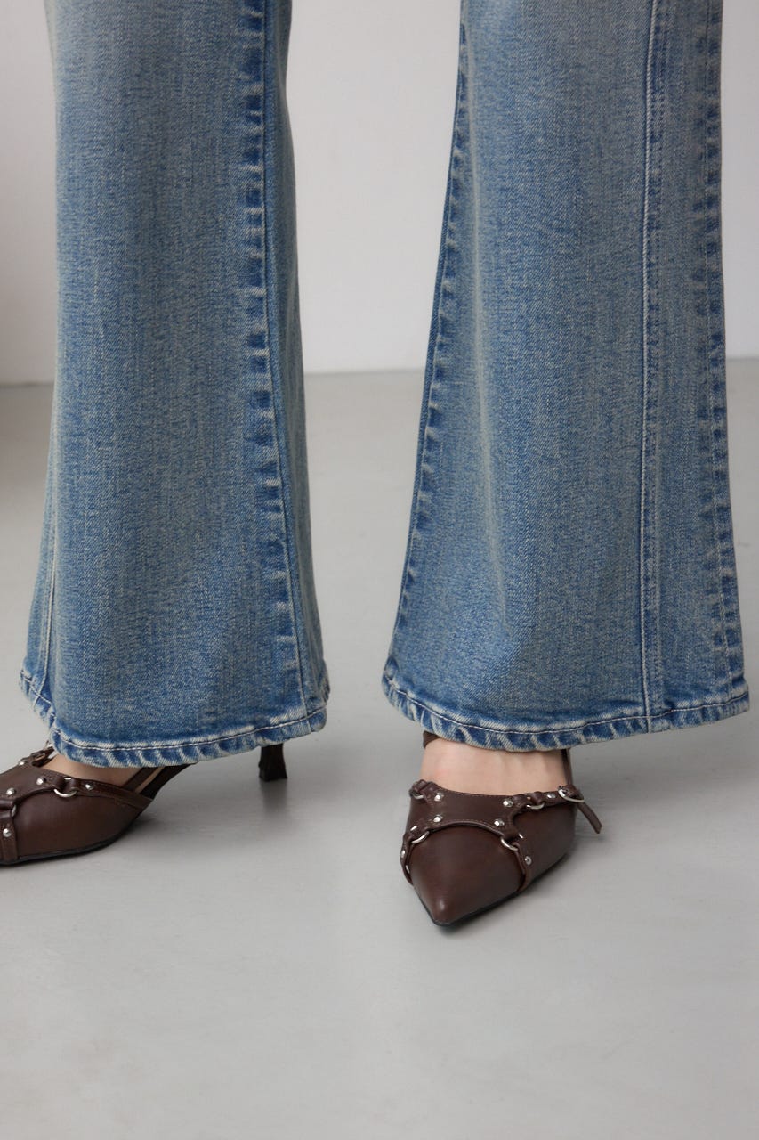 AZUL BY MOUSSY | AZUL DENIM スウィッチングフレアデニム