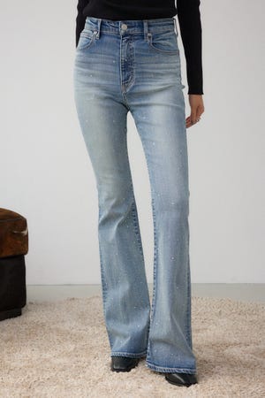 416.4 タグ付き未使用 azul by moussy 小花柄ロングスカート AZUL BY MOUSSYのアウトレットのメンズの