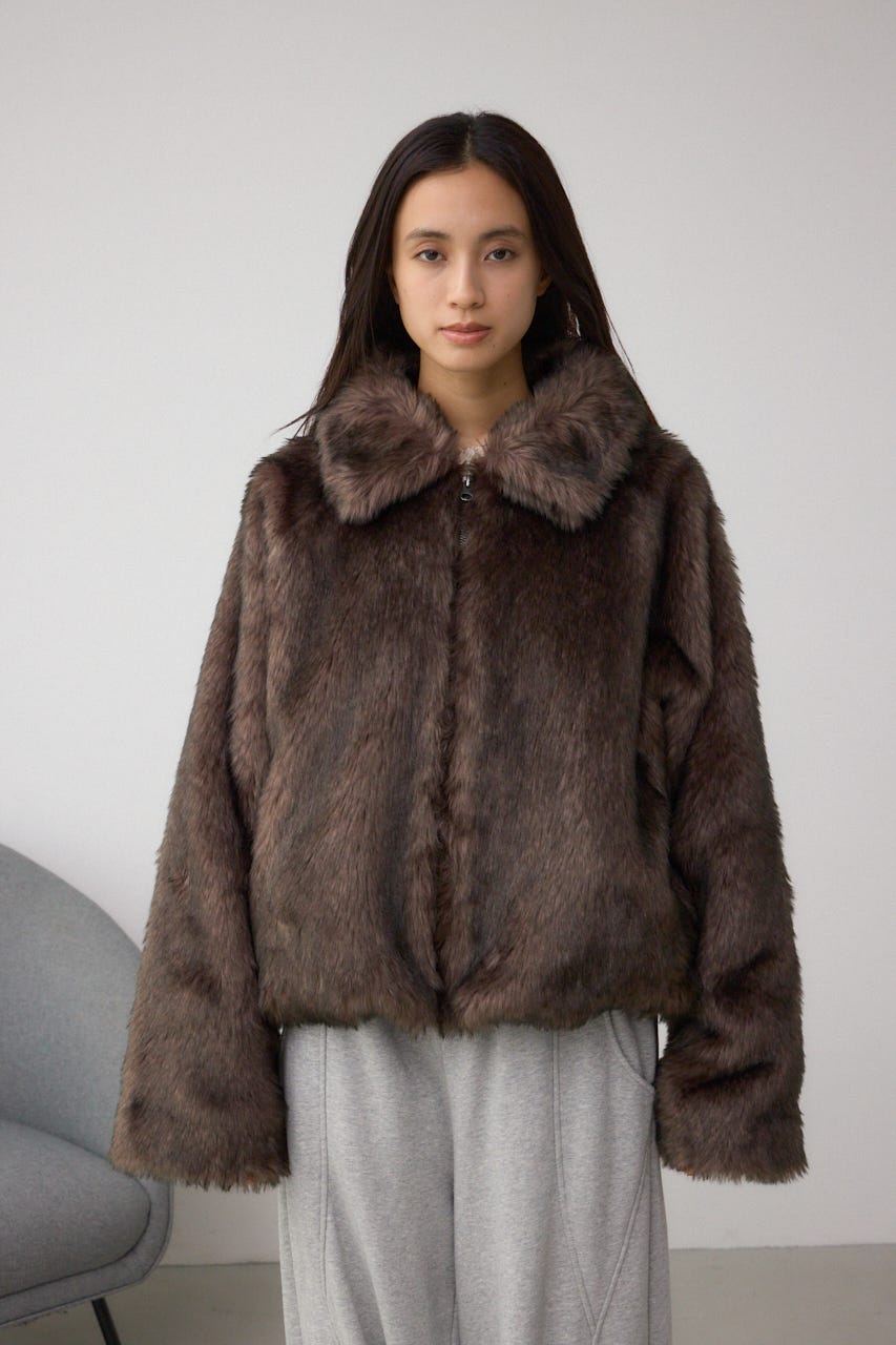 MOUSSY ファーコート FREEサイズ MOUSSY | REVER FAUX ファーコート (コート ) |SHEL'TTER WEBSTORE