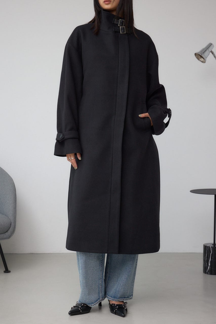 AZUL BY MOUSSY | B-HEAT スタンドカラージップロングコート