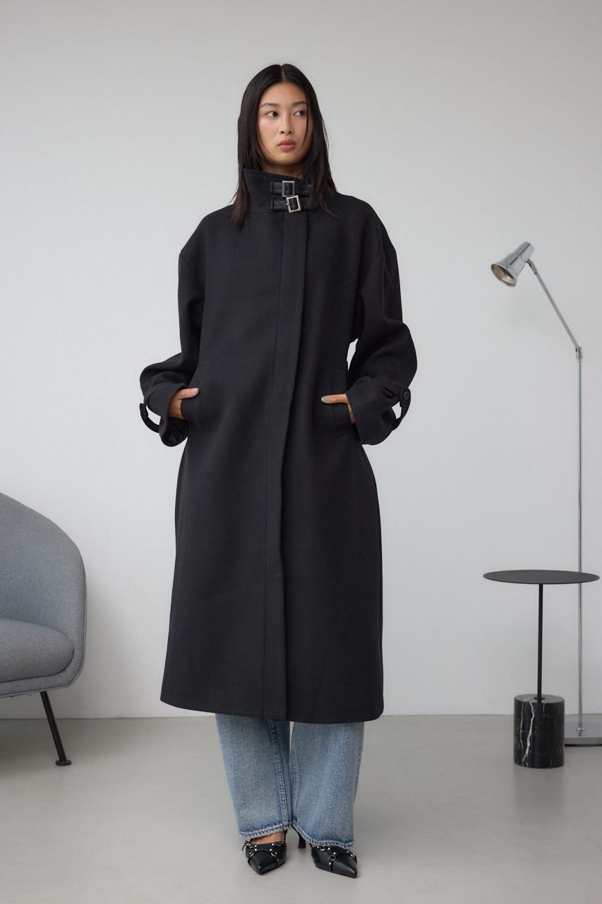 AZUL BY MOUSSY | B-HEAT スタンドカラージップロングコート