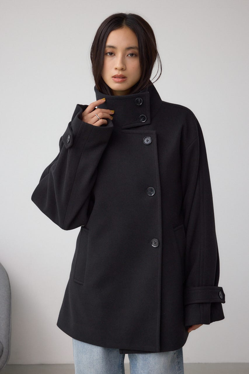 AZUL BY MOUSSY | B-HEATスタンドカラーミドルコート (コート