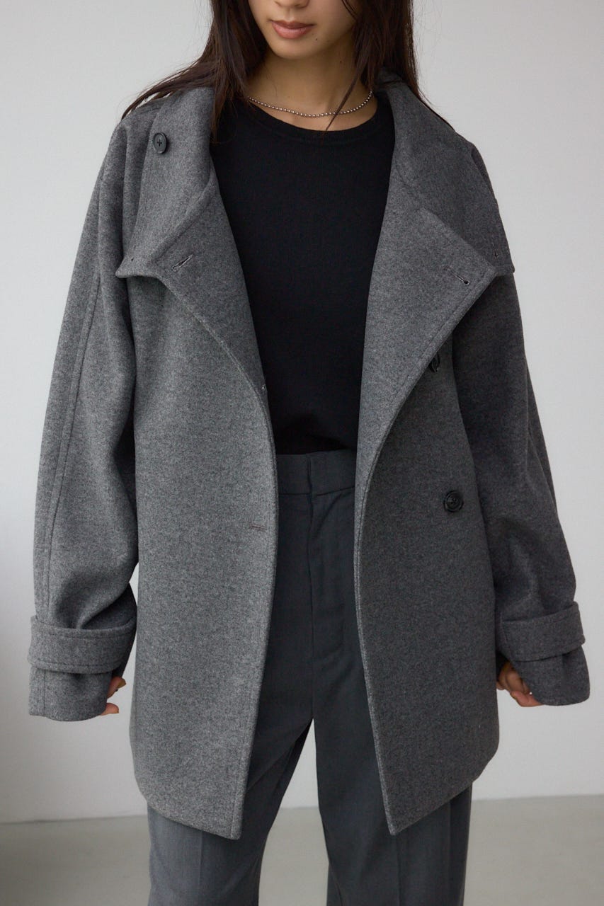 AZUL BY MOUSSY | B-HEATスタンドカラーミドルコート (コート ) |SHEL