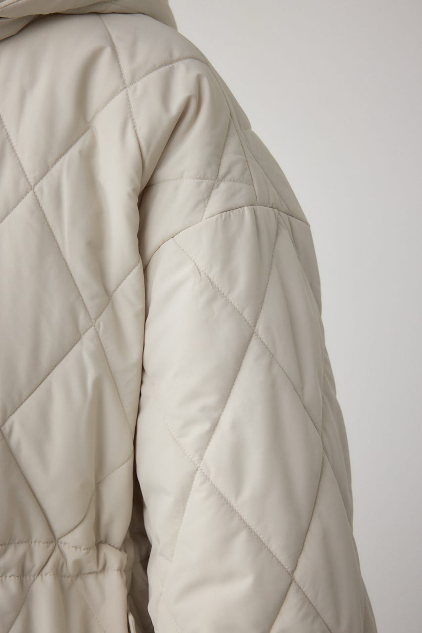 キルティング中綿ミドルコート IVOY S