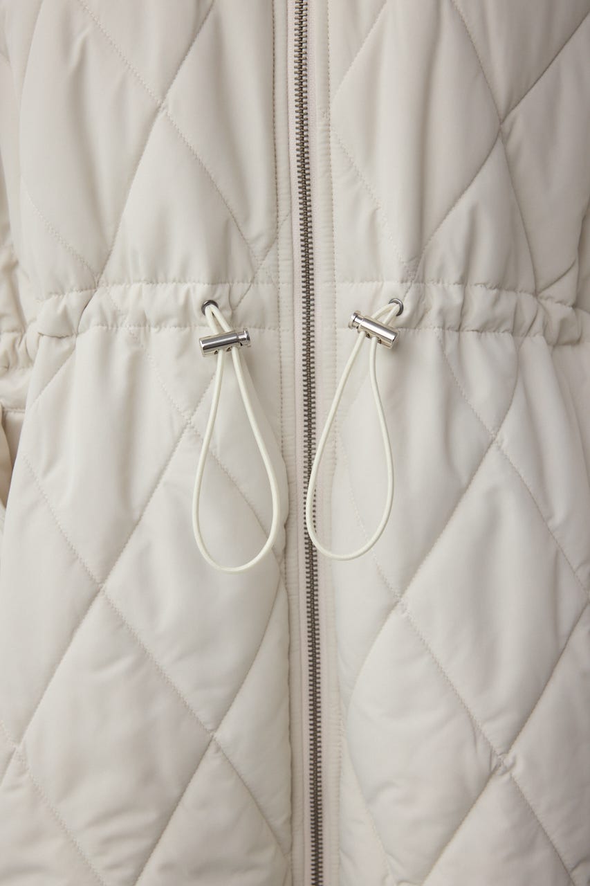 キルティング中綿ミドルコート IVOY S