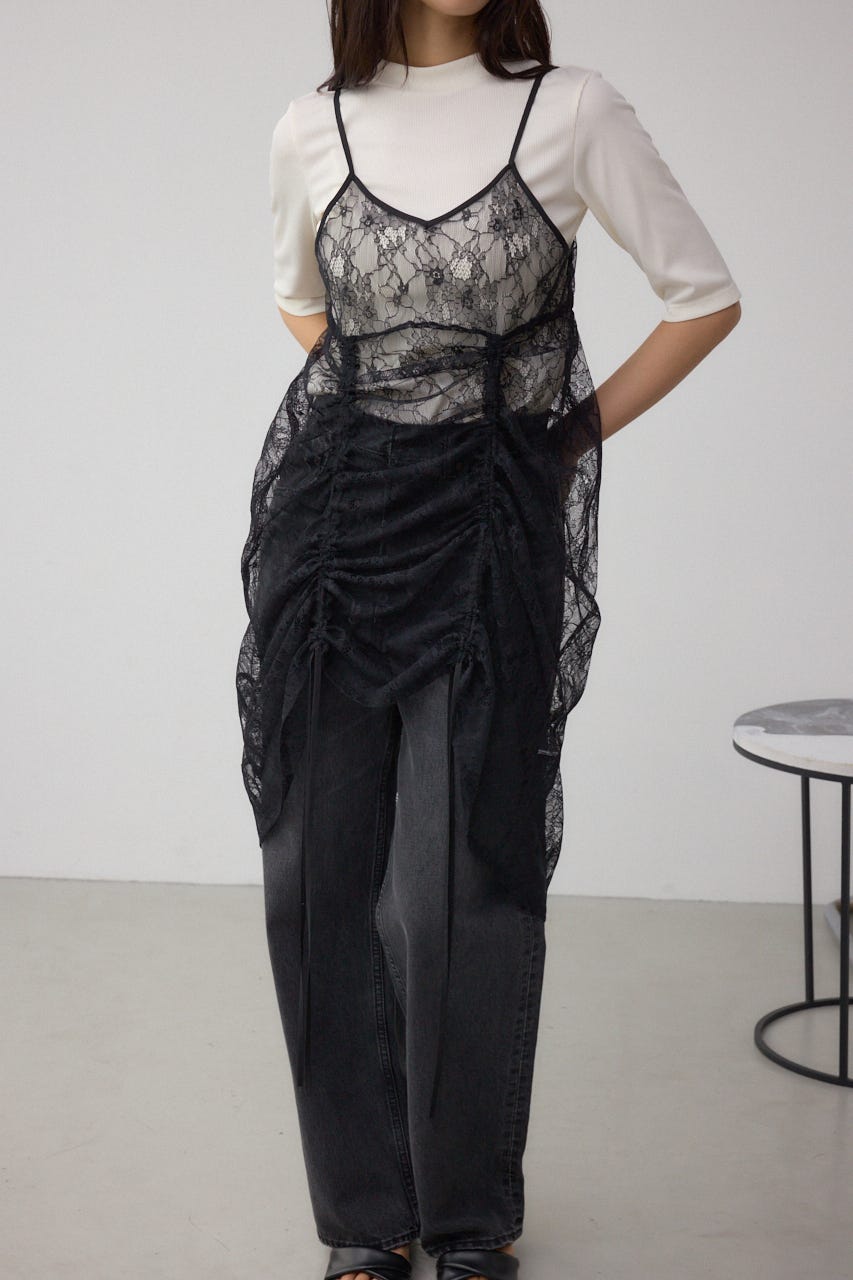 AZUL BY MOUSSY | インナーSET ドロストレースキャミソール