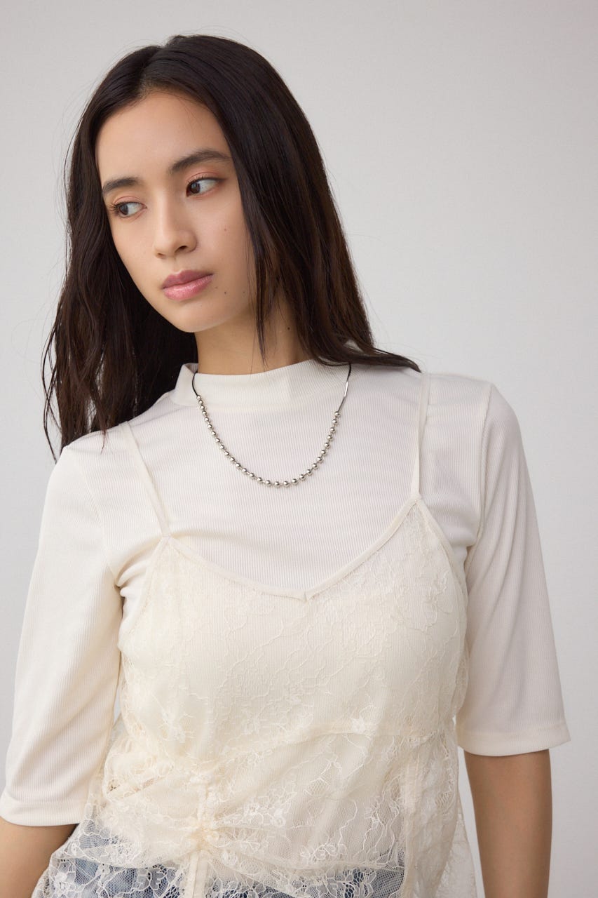 AZUL BY MOUSSY | インナーSET ドロストレースキャミソールトップス