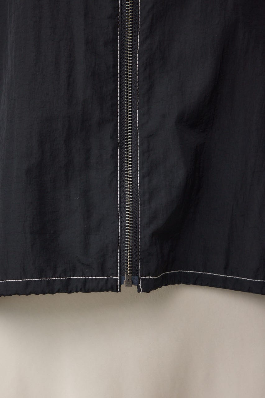 ナイロントラックラインジャケット BLK FREE