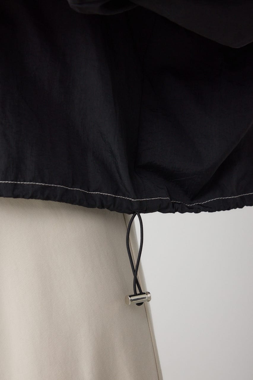 ナイロントラックラインジャケット BLK FREE