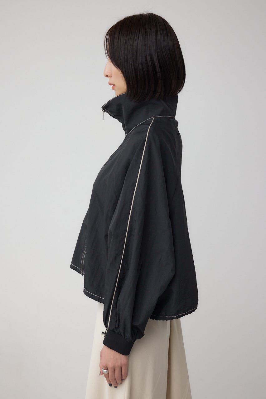 AZUL BY MOUSSY | ナイロントラックラインジャケット (ブルゾン