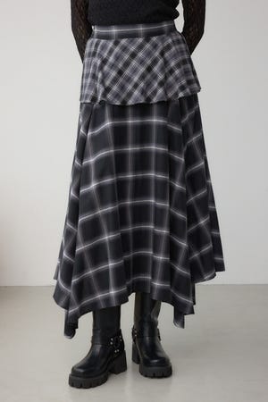 イレヘムチェックスカート