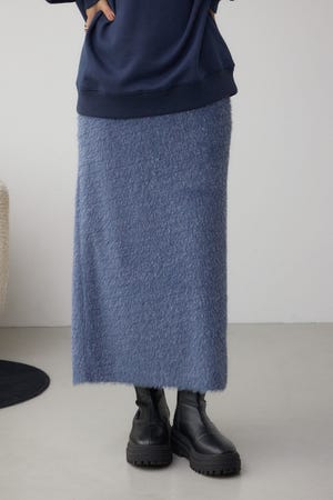 ラメシャギータイトスカート