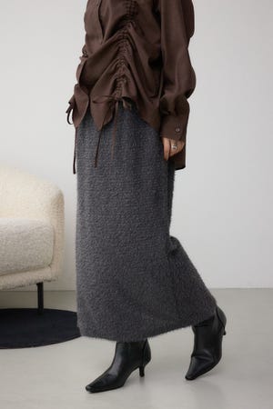 ラメシャギータイトスカート