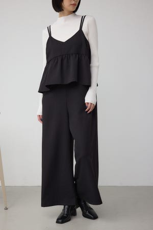 ビスチェレイヤードキャミオールインワン