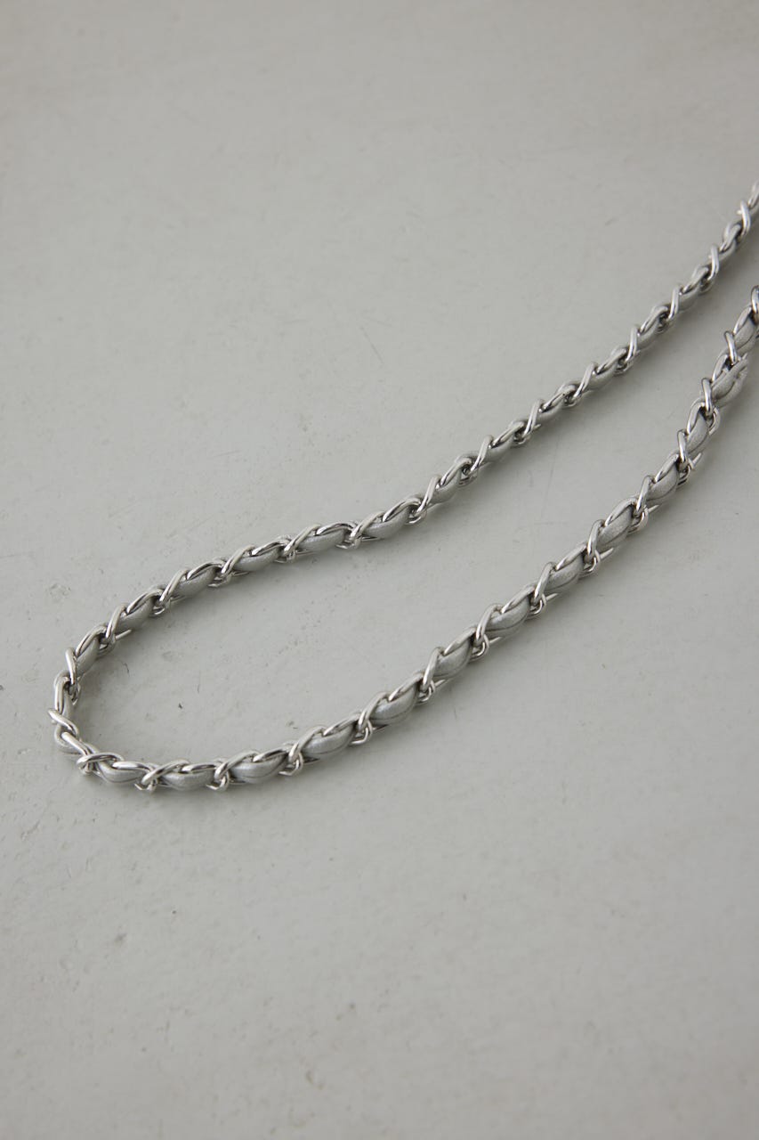 チェーン巾着ショルダーバッグ SLV FREE