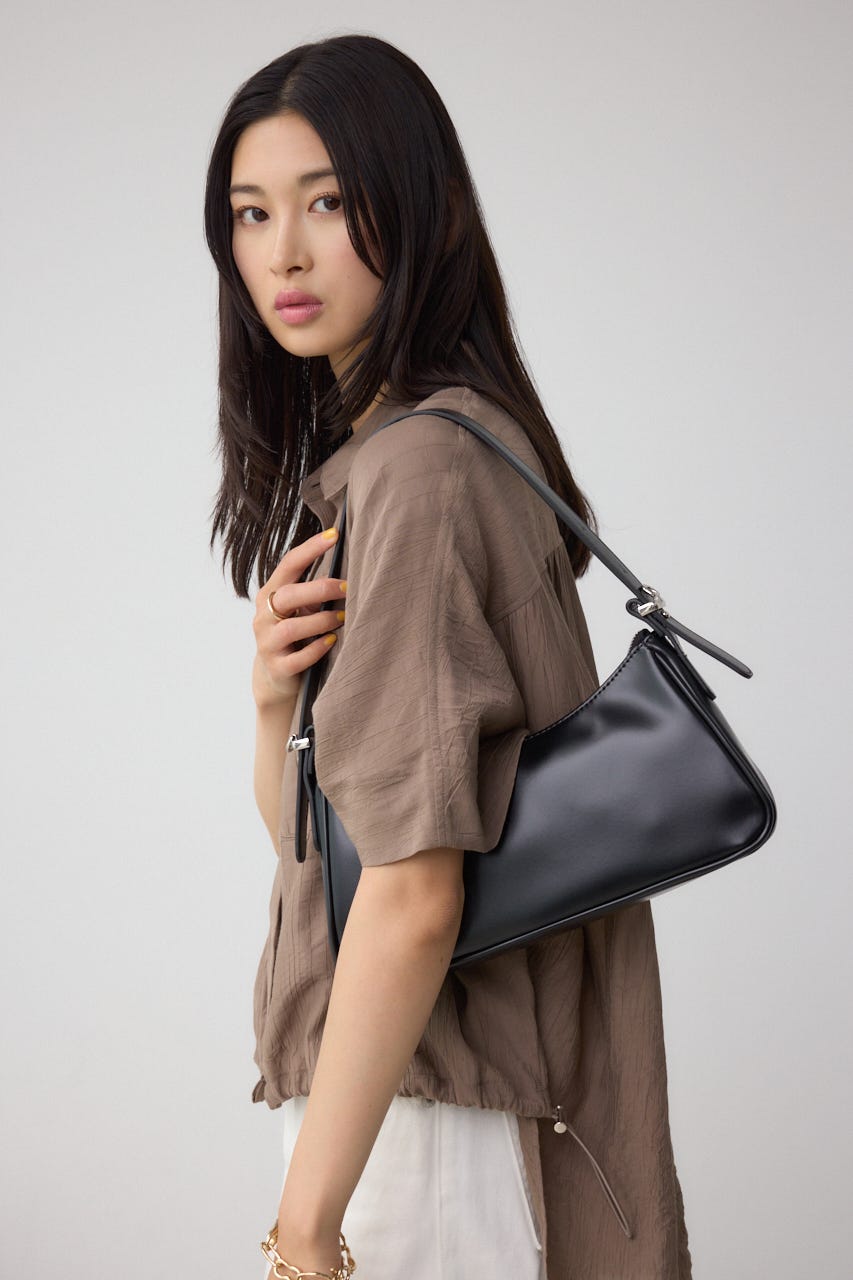 ワンハンドルハンドバッグ BLK FREE