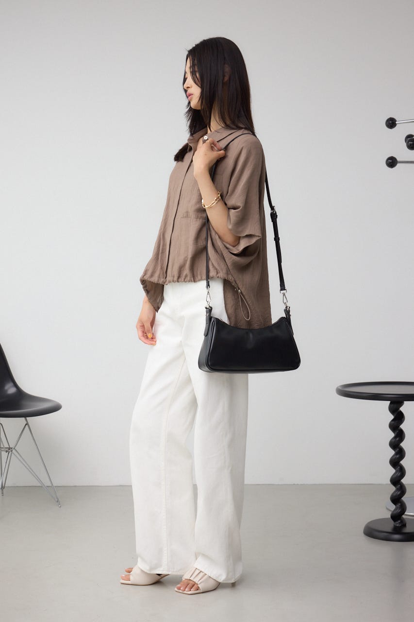 ワンハンドルハンドバッグ BLK FREE