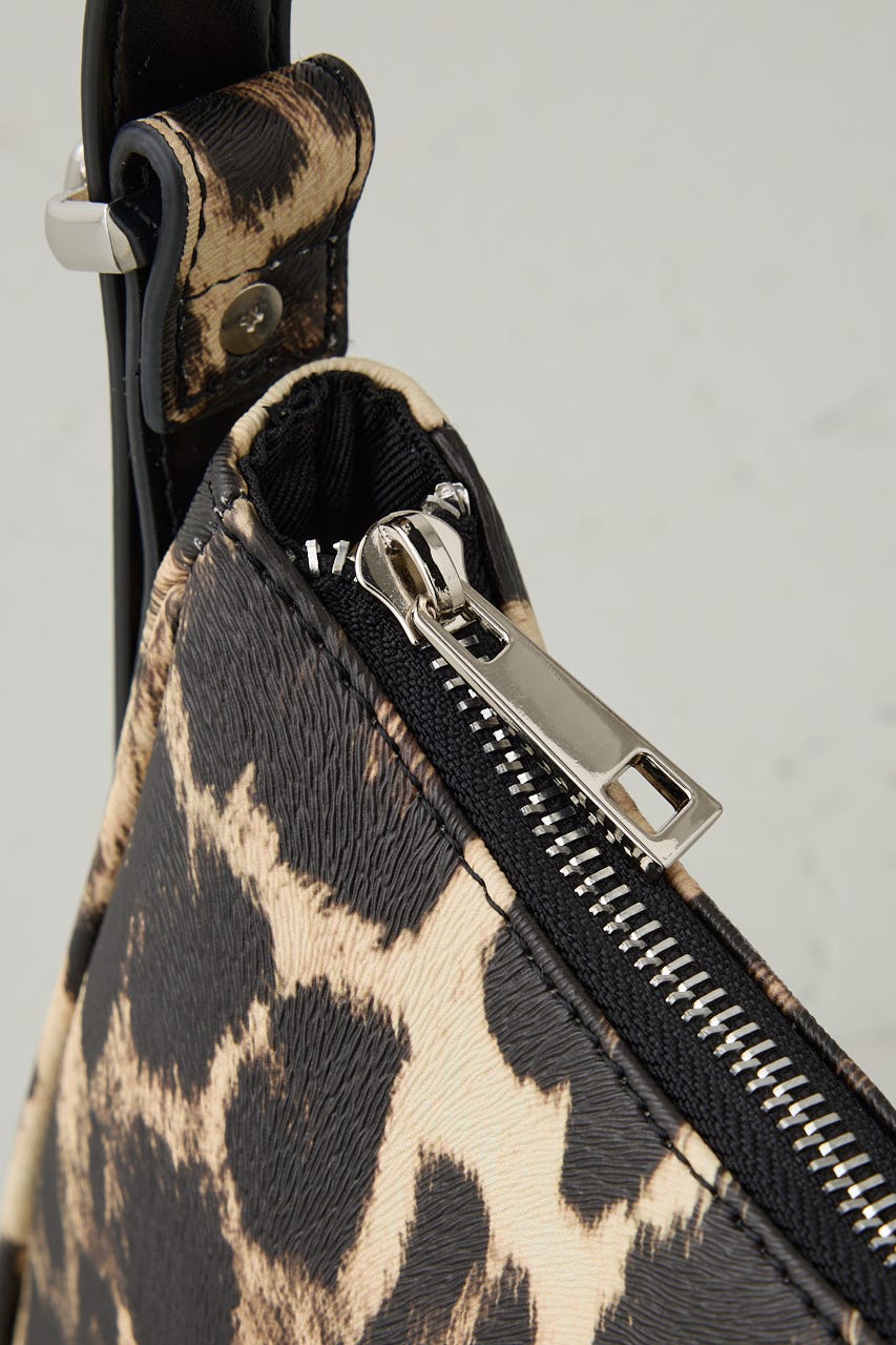 ワンハンドルハンドバッグ 柄BRN FREE