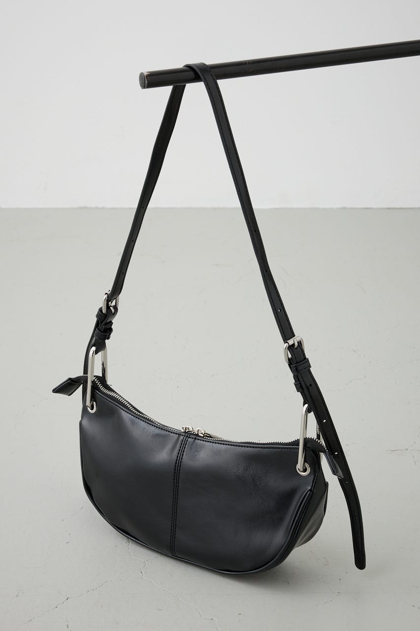 スタッズデザインワンハンドルバッグ BLK FREE