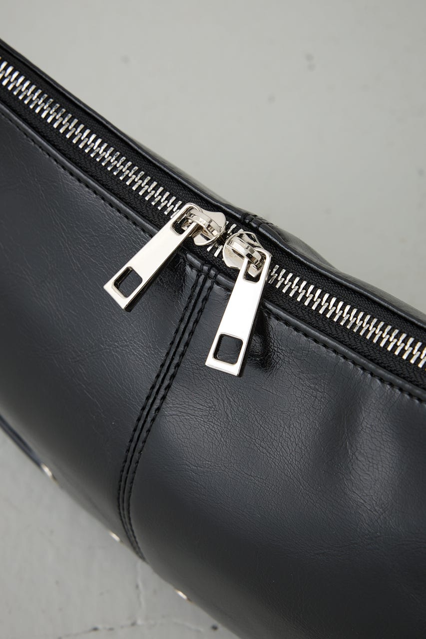 スタッズデザインワンハンドルバッグ BLK FREE