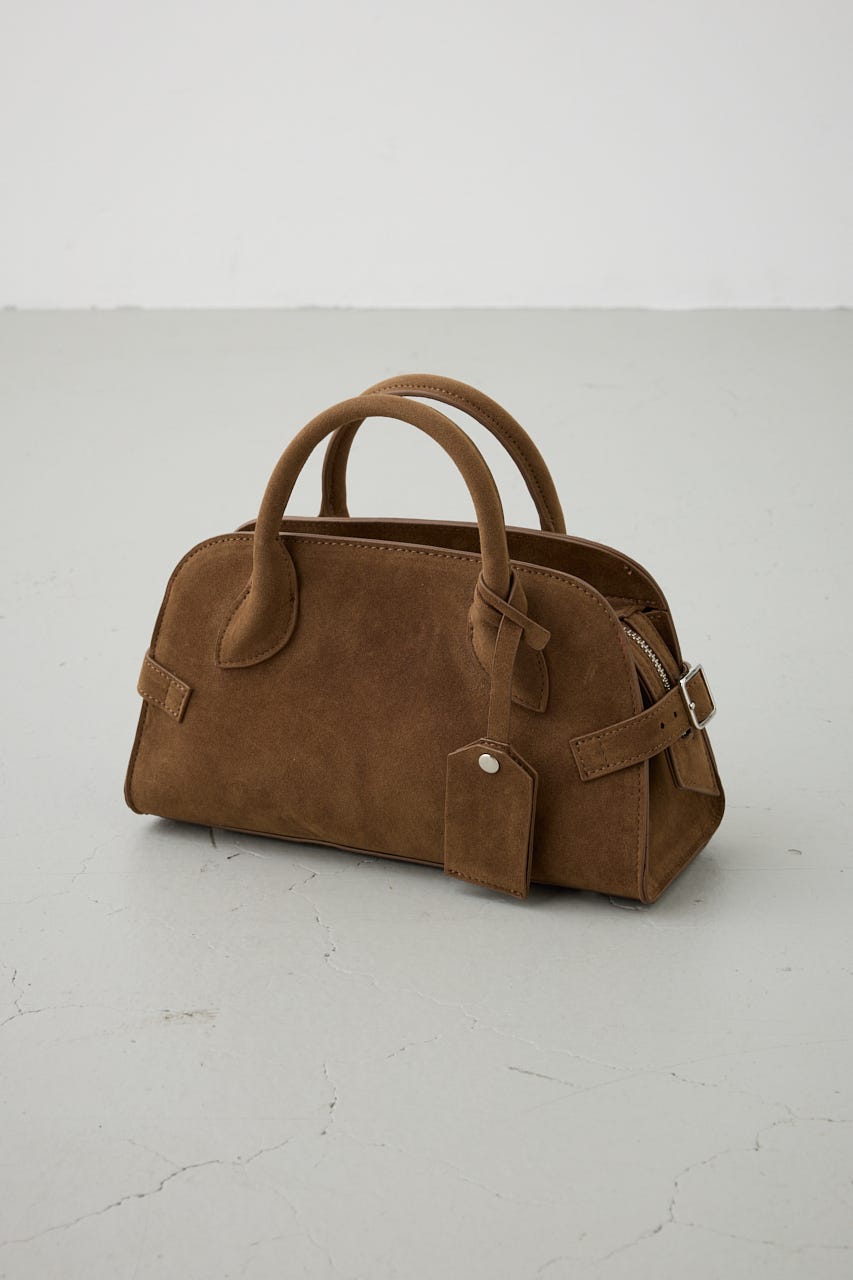 フェイクスエードバッグ BEG FREE