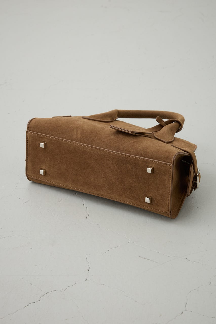 フェイクスエードバッグ BEG FREE